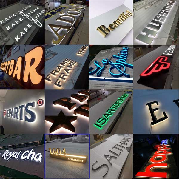 3d acrylic letters manufacturer